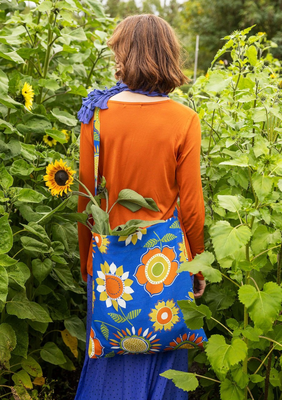 Kvinne Gudrun Sjödén | Veske Sunflower I Okologisk Bomull/Lin